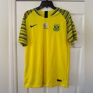 Nike South Africa soccer jersey. Size XXL but fits more like a M or L. Rare.